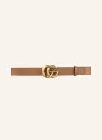 GUCCI Ledergürtel GG MARMONT, Farbe: 5729 BEIGE (Bild 1)