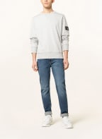 Calvin Klein Jeans Sweatshirt, Farbe: HELLGRAU (Bild 1)