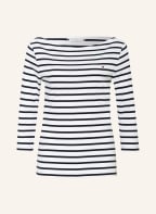 TOMMY HILFIGER Shirt mit 3/4-Arm, Farbe: WEISS/ DUNKELBLAU (Bild 1)