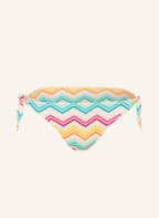 MARIE JO Bikini-Hose CAMILA , Farbe: WEISS/ TÜRKIS/ FUCHSIA (Bild 1)