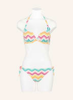 MARIE JO Bikini-Hose CAMILA , Farbe: WEISS/ TÜRKIS/ FUCHSIA (Bild 1)