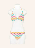 MARIE JO Bikini-Hose CAMILA, Farbe: WEISS/ TÜRKIS/ FUCHSIA (Bild 1)