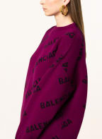 BALENCIAGA Pullover, Farbe: 5272 PURPLE/BLACK (Bild 1)