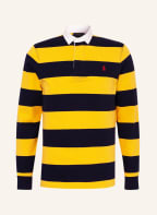 POLO RALPH LAUREN Koszulka polo custom slim fit, Kolor: ŻÓŁTY/ GRANATOWY (Obrazek 1)