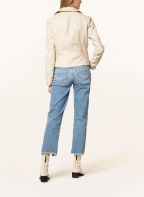 ONLY Bikerjacke in Lederoptik, Farbe: BEIGE (Bild 1)