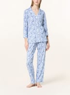 LAUREN RALPH LAUREN Schlafanzug, Farbe: WEISS/ BLAU (Bild 1)