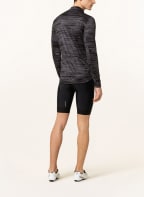 odlo Radtrikot ZEROWEIGHT CERAMIWARM, Farbe: SCHWARZ/ GRAU (Bild 1)