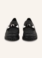 MICHAEL KORS Loafers HOLLAND with rivet trim , Color: 001 Black Signature (Image 1)