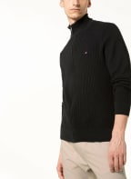 TOMMY HILFIGER Strickjacke, Farbe: SCHWARZ (Bild 1)