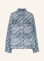 BALENCIAGA Oversized-Jeansjacke, Farbe: HELLBLAU (Bild 1)