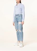 AMERICAN EAGLE Mom jeans, Color: 441 BLUE BREEZE (Image 1)