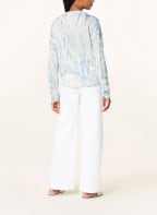 darling harbour Oversized-Pullover aus Cashmere, Farbe: HELLBLAU/ CREME (Bild 1)