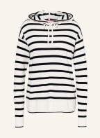 darling harbour Strick-Hoodie aus Cashmere, Farbe: SCHWARZ/ CREME (Bild 1)
