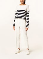 darling harbour Cashmere-Pullover, Farbe: SCHWARZ/ CREME (Bild 1)