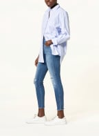 CLOSED Destroyed Jeans SKINNY PUSHER, Farbe: MBL MID BLUE (Bild 1)