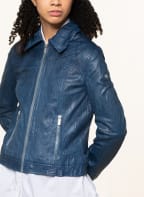MILESTONE Lederjacke HONEY, Farbe: BLAU (Bild 1)