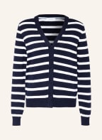 darling harbour Strickjacke, Farbe: DUNKELBLAU/ WEISS (Bild 1)