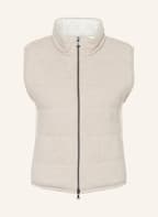 BOGNER Strickweste CLARY, Farbe: BEIGE/ WEISS (Bild 1)