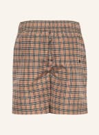 BURBERRY Badeshorts, Farbe: BEIGE/ SCHWARZ/ ROT (Bild 1)