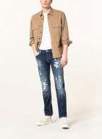TRUE RELIGION Destroyed Jeans ROCCO Relaxed Skinny Fit, Farbe: 4000 BLUE DENIM (Bild 1)
