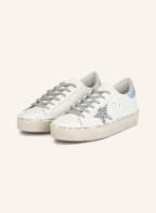 GOLDEN GOOSE Sneaker HI STAR, Farbe: WEISS/ SILBER (Bild 1)