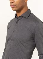 OLYMP Jerseyhemd No. Six 24/Seven super slim, Farbe: SCHWARZ (Bild 1)