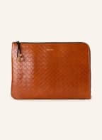 MAISON HÉROÏNE Laptop sleeve, Color: BROWN (Image 1)