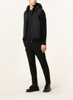 BOSS Strickjacke KONOPOLY im Materialmix, Farbe: SCHWARZ (Bild 1)
