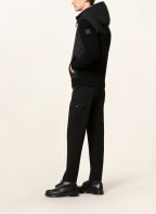 BOSS Strickjacke KONOPOLY im Materialmix, Farbe: SCHWARZ (Bild 1)