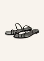 GIUSEPPE ZANOTTI DESIGN Flip flops with decorative gems, Color: BLACK (Image 1)