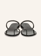 GIUSEPPE ZANOTTI DESIGN Flip flops with decorative gems, Color: BLACK (Image 1)