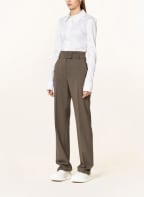 SPORTMAX Hemdbluse ADUA mit Schmucksteinen, Farbe: WEISS (Bild 1)