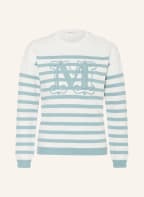 Max Mara Sweater RAGNO , Color: TURQUOISE/ WHITE (Image 1)