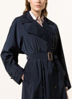 WEEKEND MaxMara Trench coat STEGOLA, Color: DARK BLUE (Image 1)