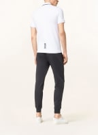 EA7 EMPORIO ARMANI Piqué-Poloshirt, Farbe: WEISS (Bild 1)
