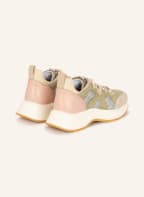 HOGAN Sneaker H585 , Farbe: HELLGRÜN/ BEIGE/ ROSÉ (Bild 1)