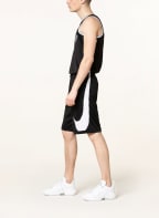 Nike Basketballshorts DRI-FIT aus Mesh, Farbe: SCHWARZ/ WEISS (Bild 1)