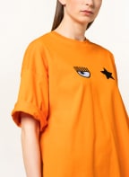 CHIARA FERRAGNI Oversized-Shirt, Farbe: ORANGE (Bild 1)