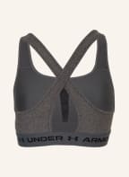 UNDER ARMOUR Sports bra HEATHER, Color: GRAY (Image 1)