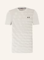 UNDER ARMOUR T-Shirt UA SEAMLESS RADIAL, Farbe: HELLGRAU/ HELLBRAUN (Bild 1)