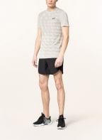 UNDER ARMOUR T-Shirt UA SEAMLESS RADIAL, Farbe: HELLGRAU/ HELLBRAUN (Bild 1)