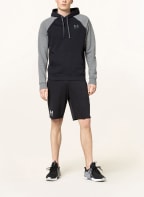 UNDER ARMOUR Hoodie UA RIVAL, Color: DARK BLUE/ GRAY (Image 1)