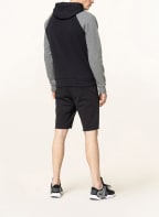 UNDER ARMOUR Hoodie UA RIVAL, Color: DARK BLUE/ GRAY (Image 1)