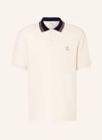 CLOSED Piqué-Poloshirt, Farbe: ECRU/ BLAU (Bild 1)