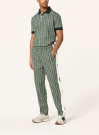 LACOSTE Track Pants mit Galonstreifen, Farbe: GRÜN/ ECRU (Bild 1)