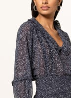 ICHI Blusenshirt IRJOURNELLE, Farbe: DUNKELBLAU/ ECRU (Bild 1)