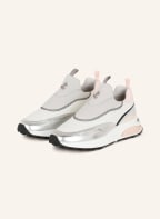 JIMMY CHOO Sneakers MEMPHIS , Color: WHITE/ LIGHT GRAY/ SILVER (Image 1)