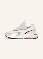 JIMMY CHOO Sneakers MEMPHIS , Color: WHITE/ LIGHT GRAY/ SILVER (Image 1)