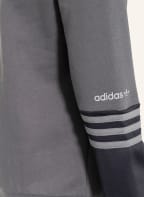 adidas Originals Hoodie im Materialmix, Farbe: GRAU (Bild 1)
