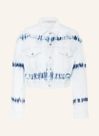 STELLA McCARTNEY Cropped denim jacket , Color: LIGHT BLUE (Image 1)